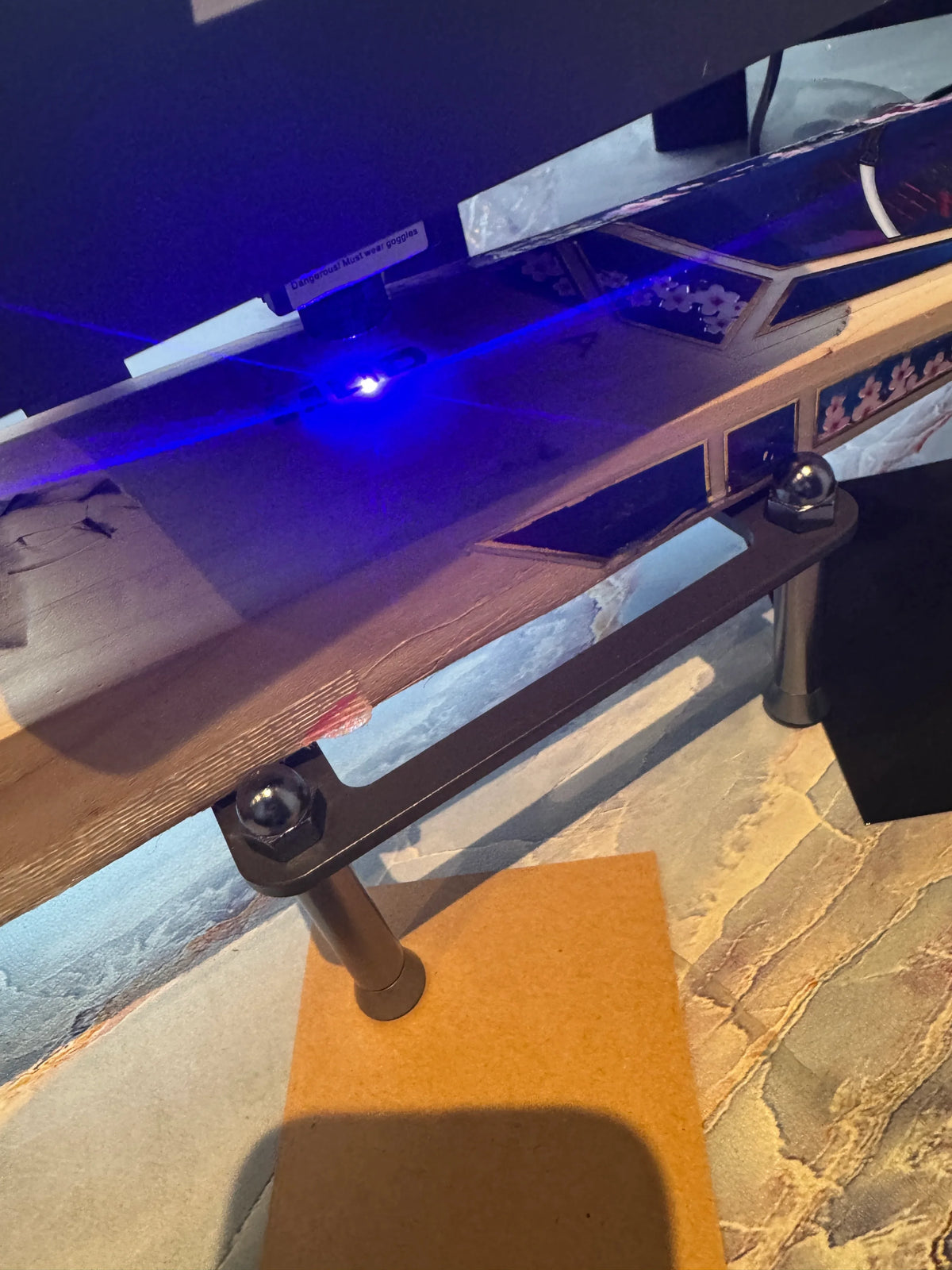 Cricket Bat Laser Engraving