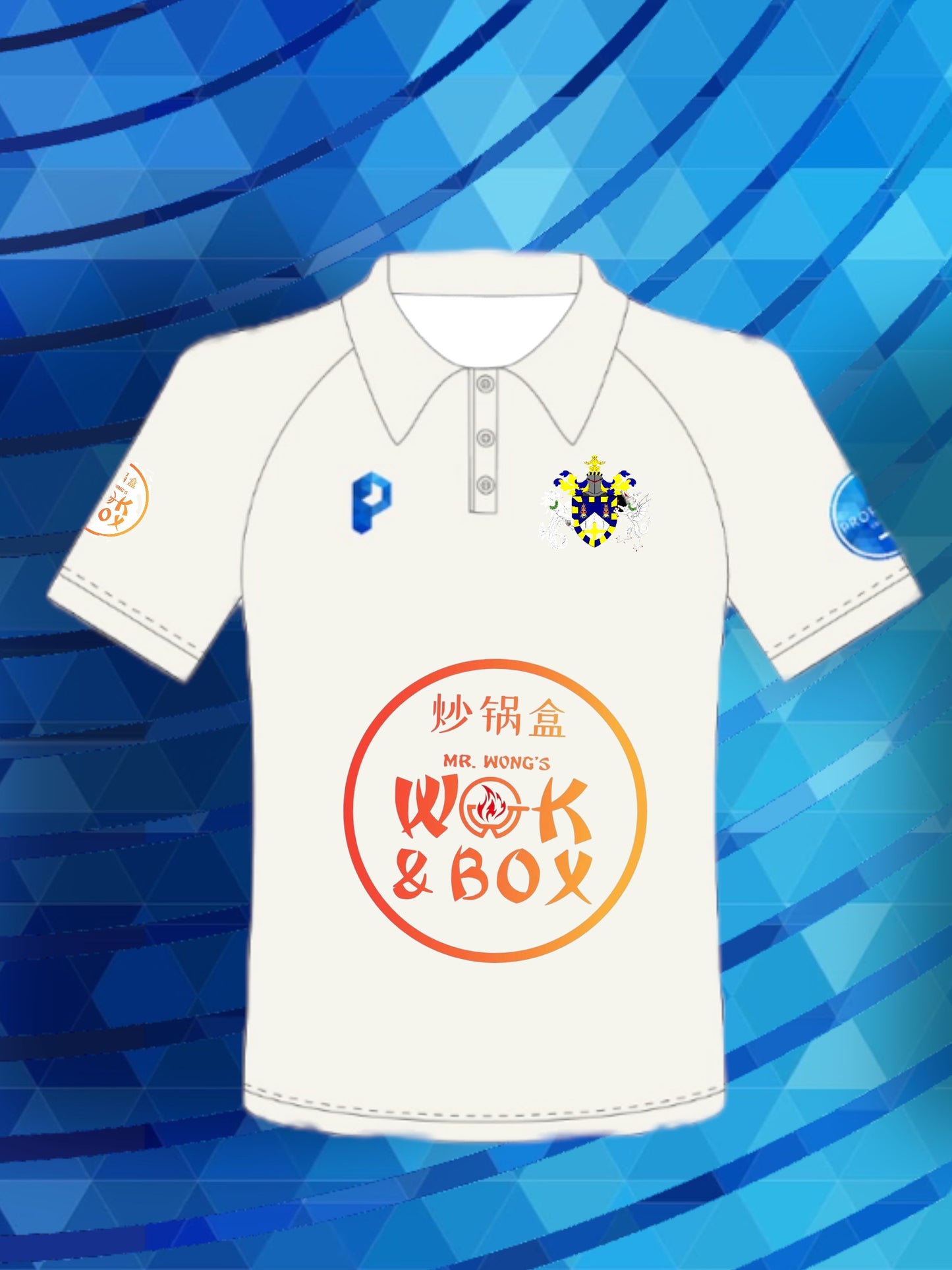 Prophecy Short Sleeve Playing Shirt - Queen Mary University Cricket Club