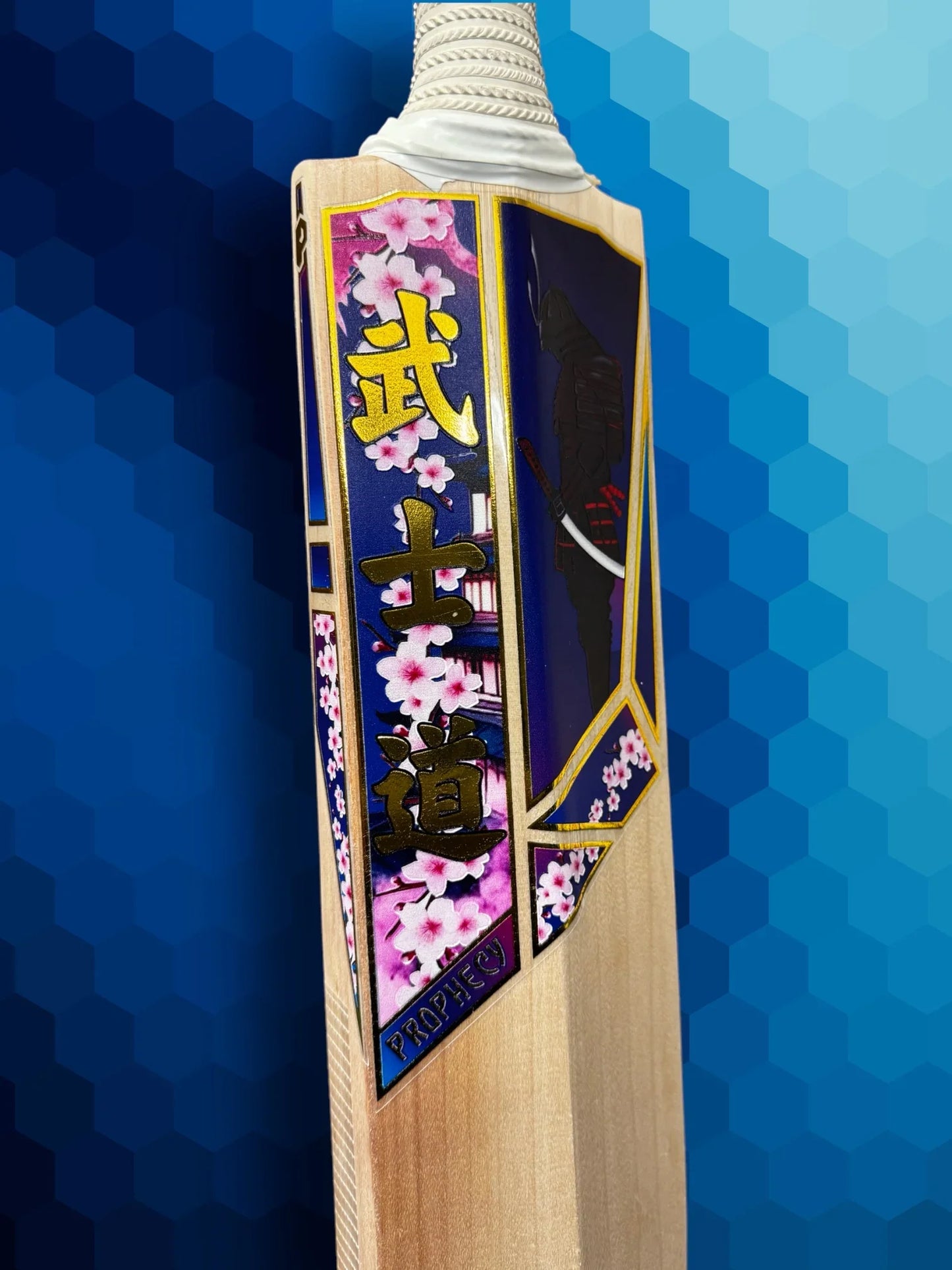 Japan Cricket Bat with Samurai