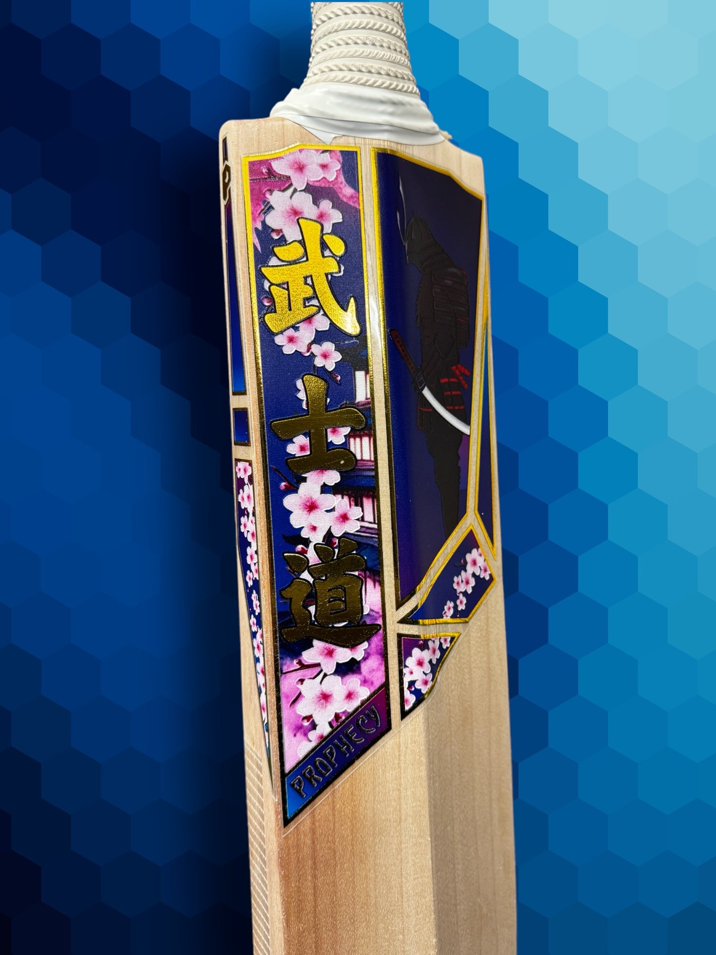 Japan Cricket Bat with Samurai