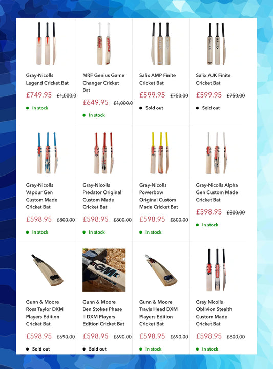 Why are cricket bats so expensive?