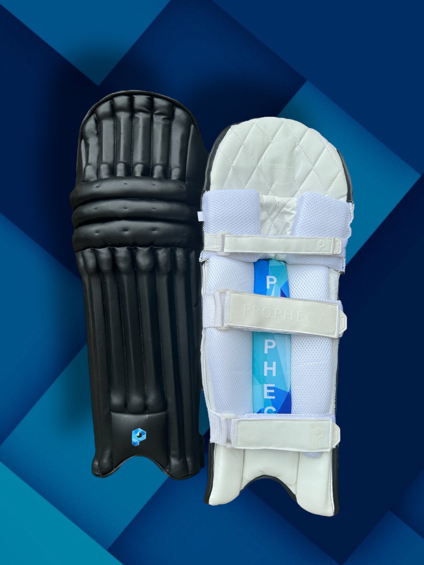 Black cricket pads