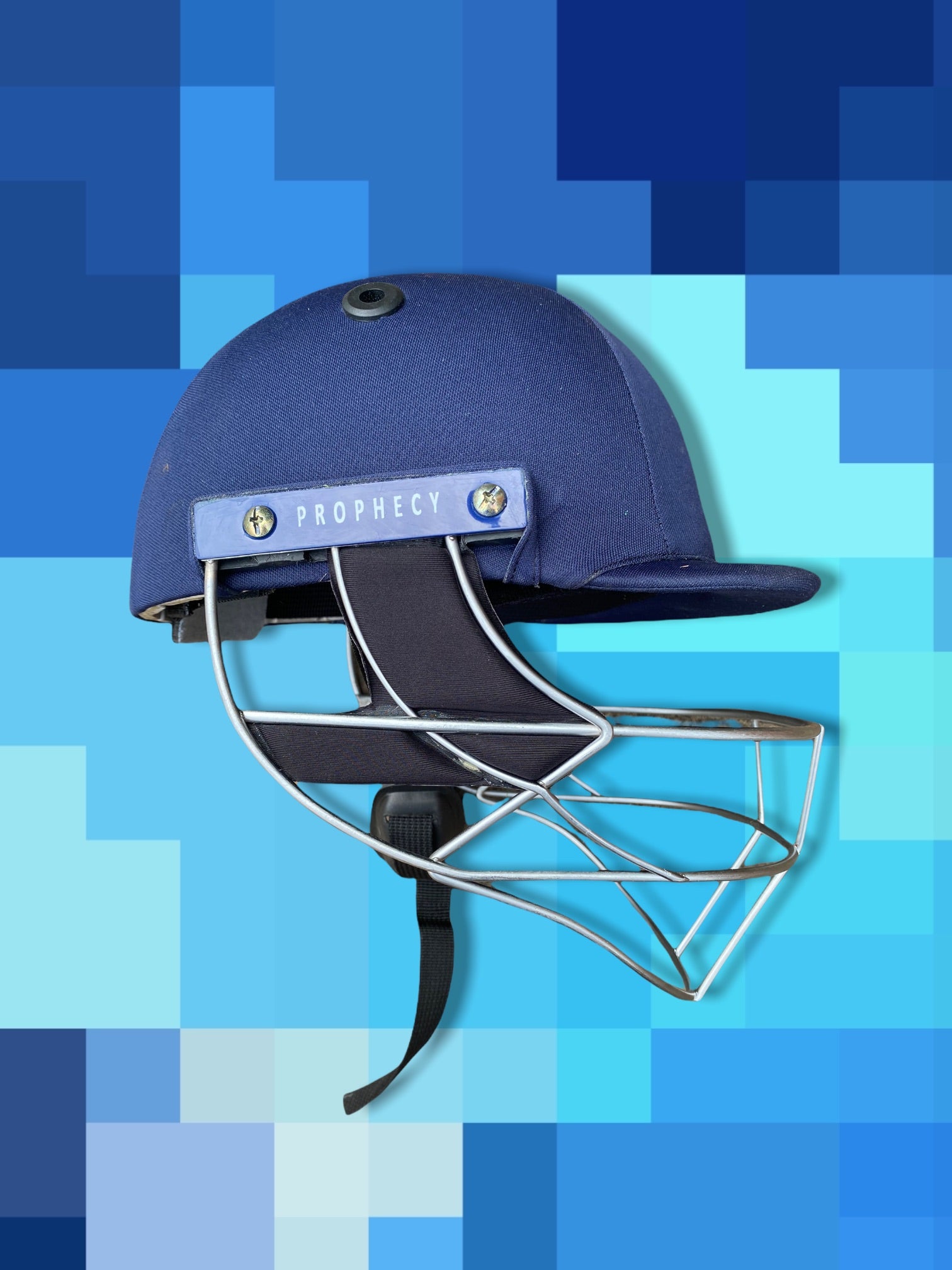 Comfy cricket helmet