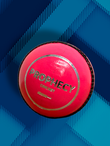 Prophecy pink cricket match ball